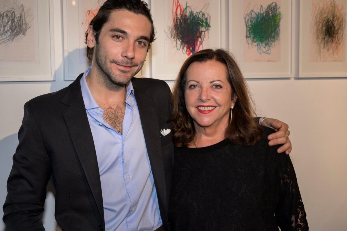 documentation of the art exhibition by Hermann Nitsch curated by Gio Montez