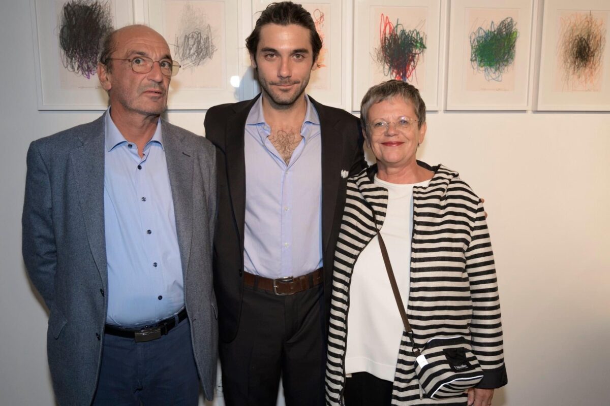 documentation of the art exhibition by Hermann Nitsch curated by Gio Montez