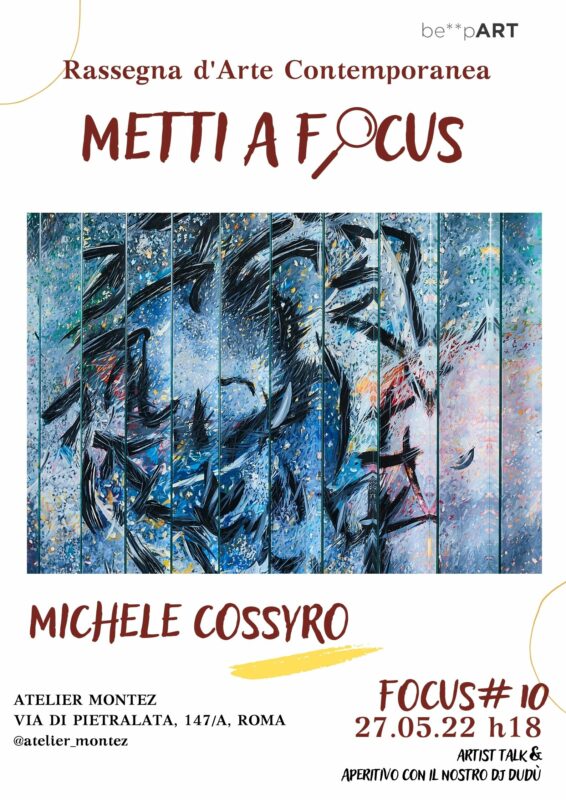 FOCUS #10 MICHELE COSSYRO LOCANDINA