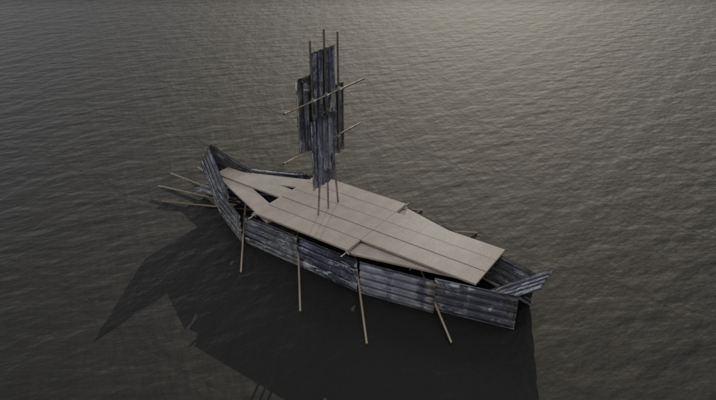 documentation of the artwork NONETERNIT by Gio Montez